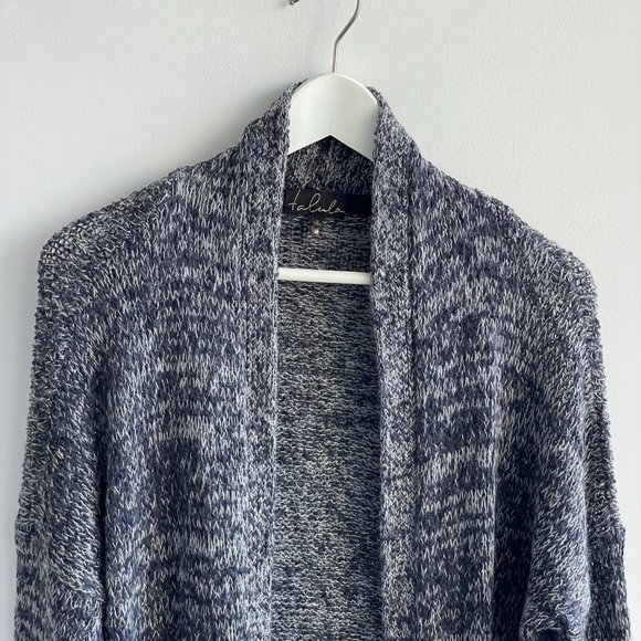Talula navy and white wool cardigan - Picture 5 of 5